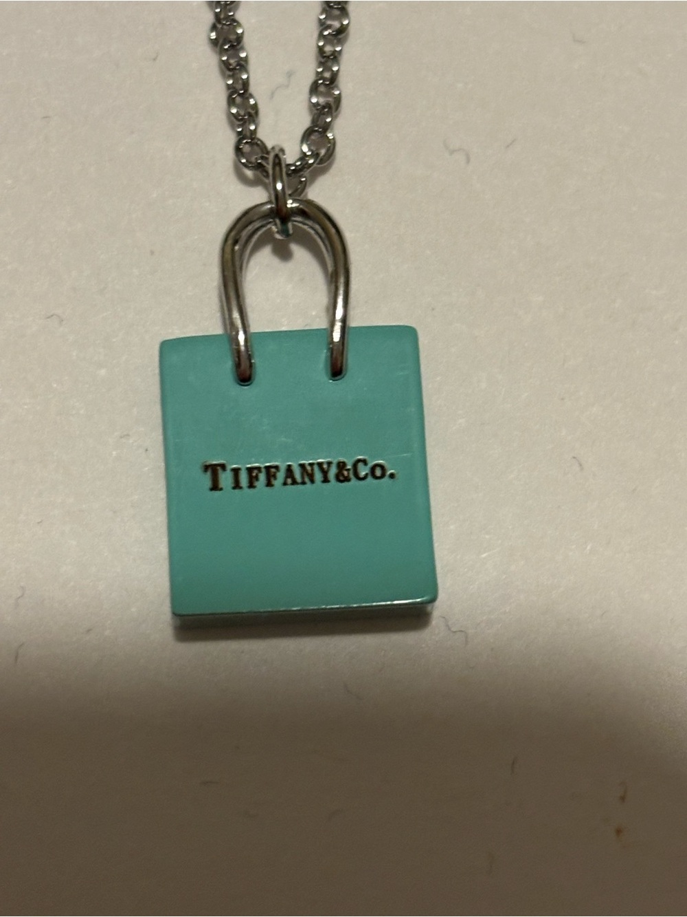 Shopping bag Pendant Necklace